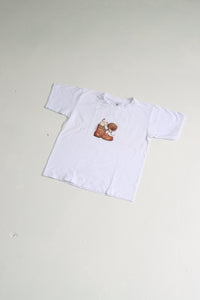 Vintage 90's t-shirt with puppy print  - size 5/6 years