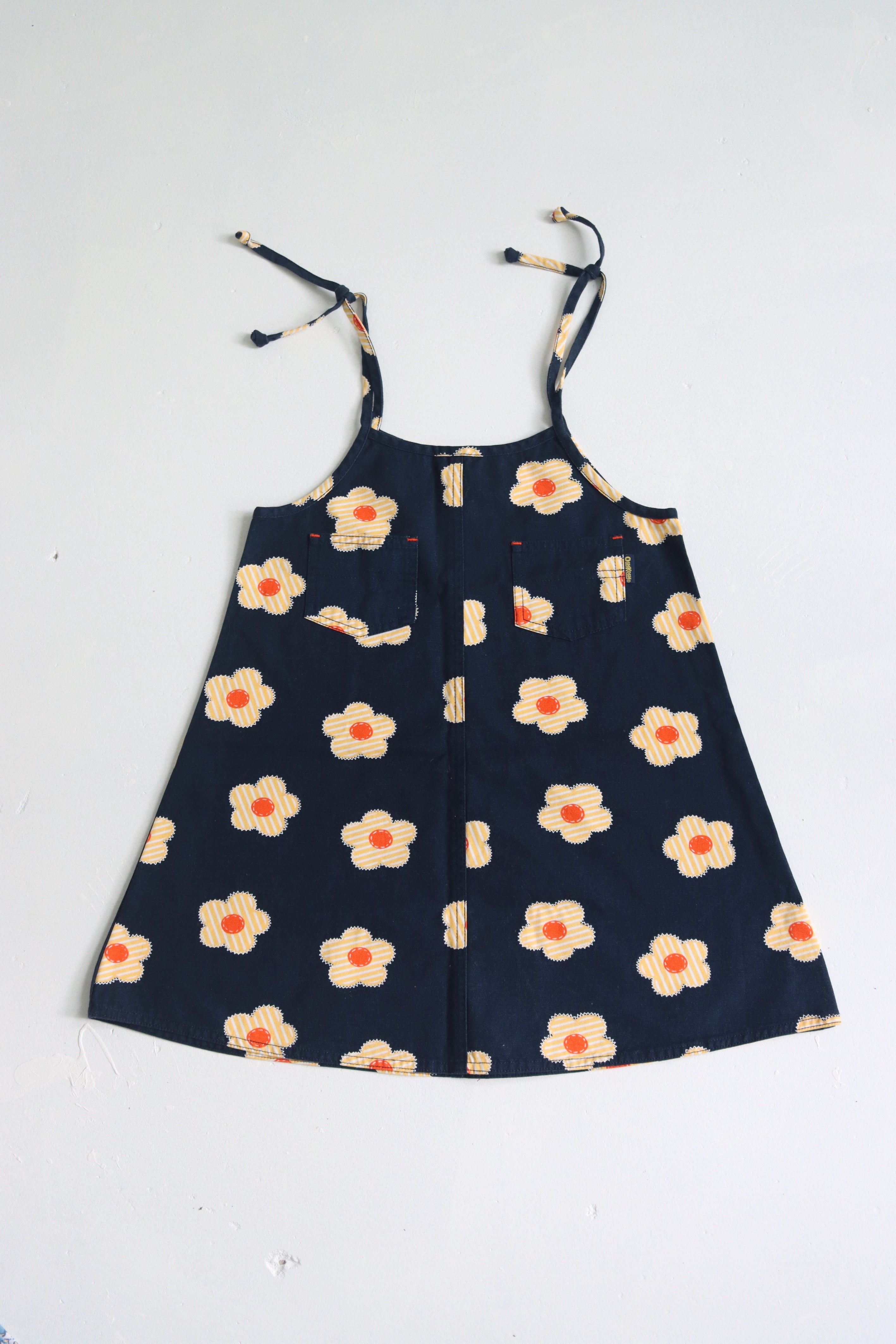 Vintage OshKosh floral dress - size 7 years (collectors item)