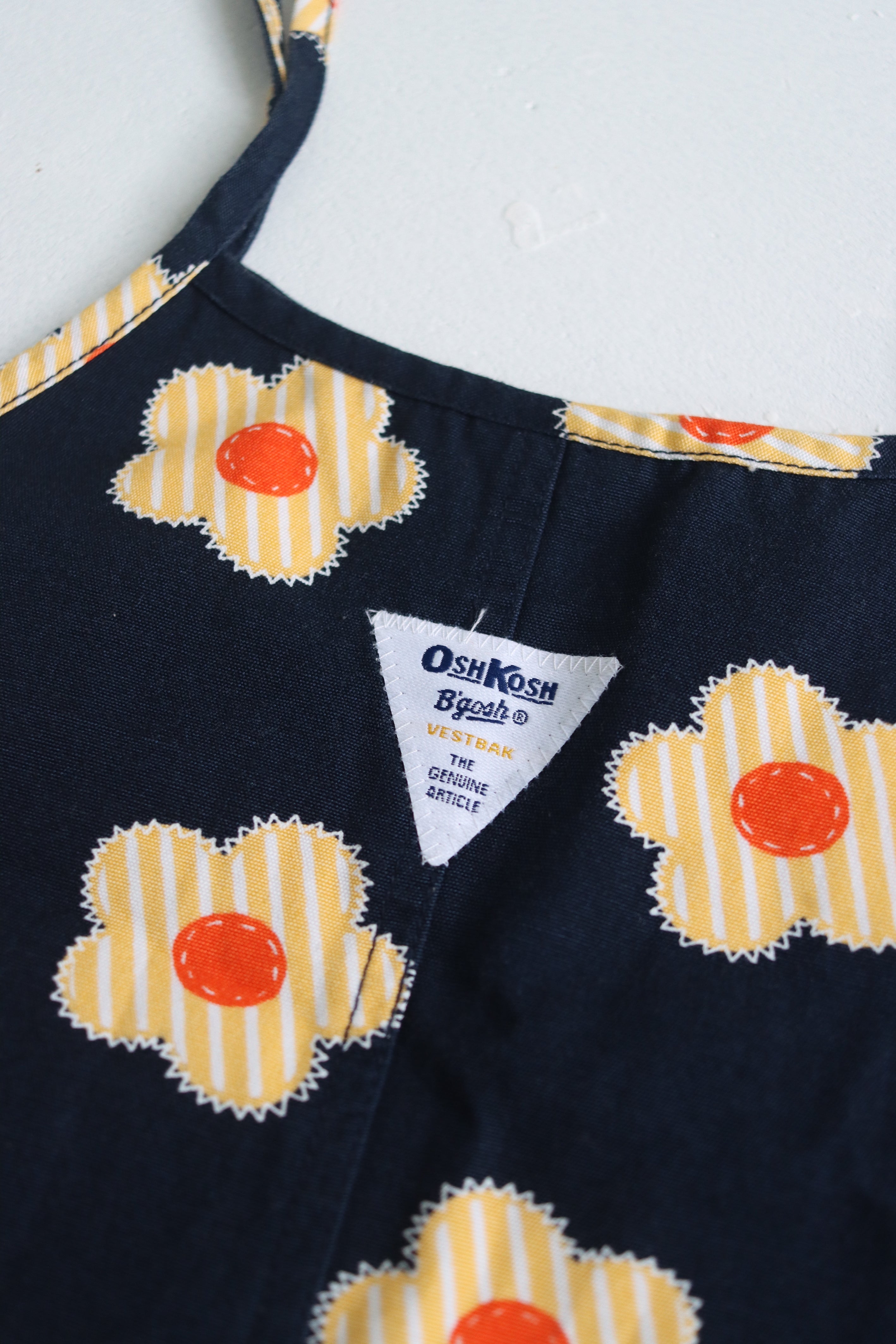 Vintage OshKosh floral dress - size 7 years (collectors item)