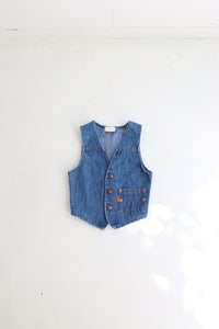 Vintage Levi's denim vest - 70's - made in USA - size 12 months