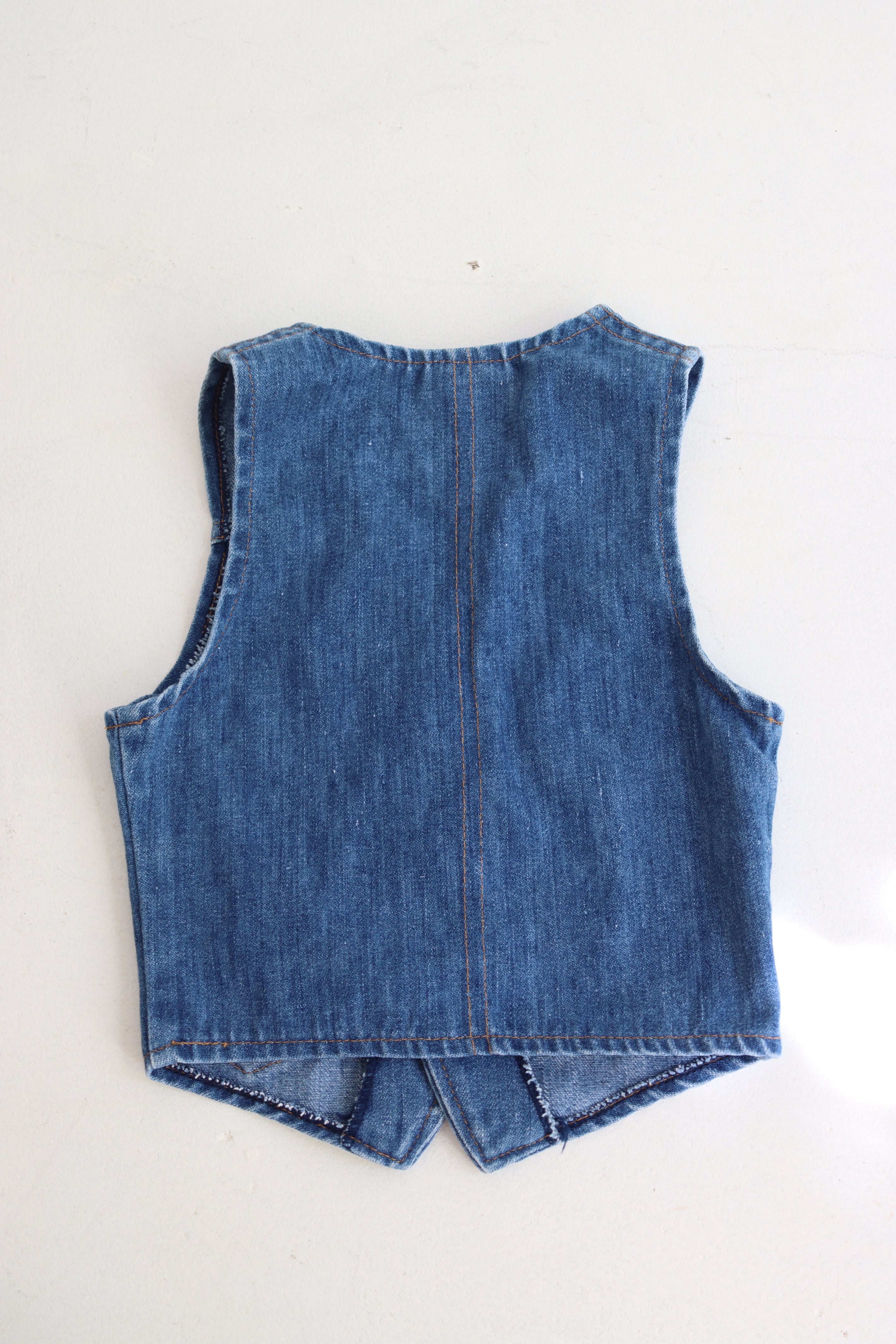 Vintage Levi's denim vest - 70's - made in USA - size 12 months