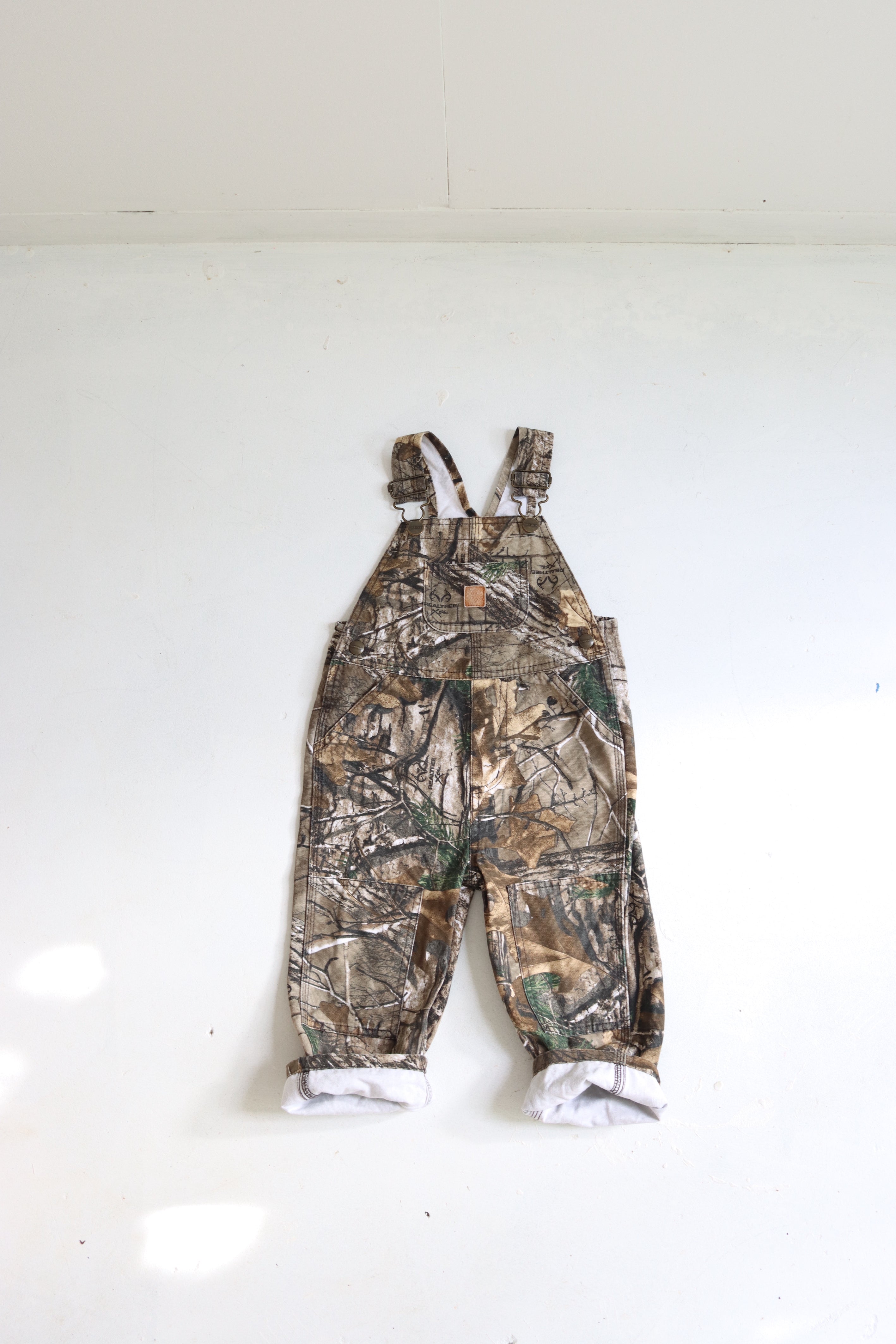 Carhartt realtree overalls - imported - size 2t