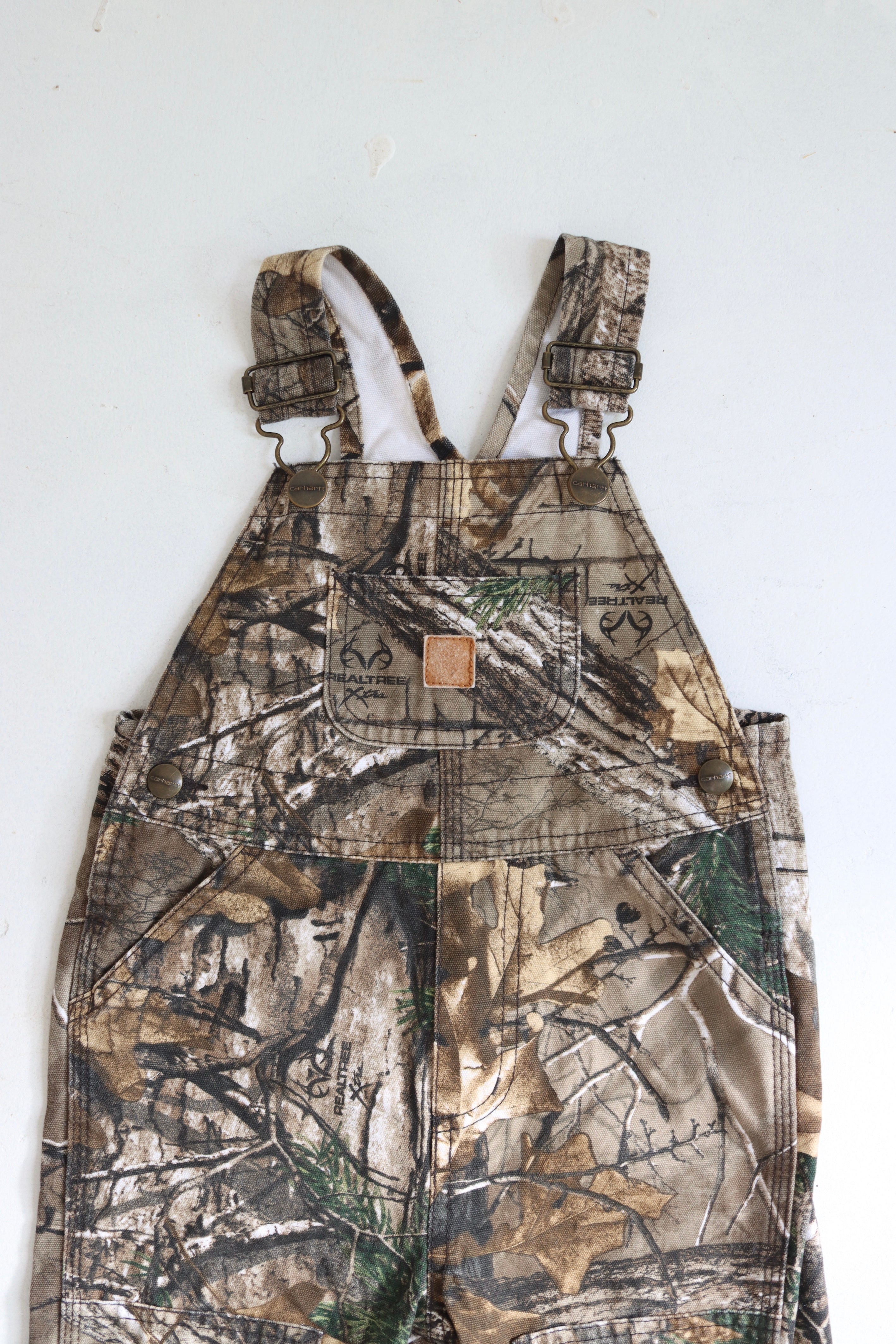 Carhartt realtree overalls - imported - size 2t