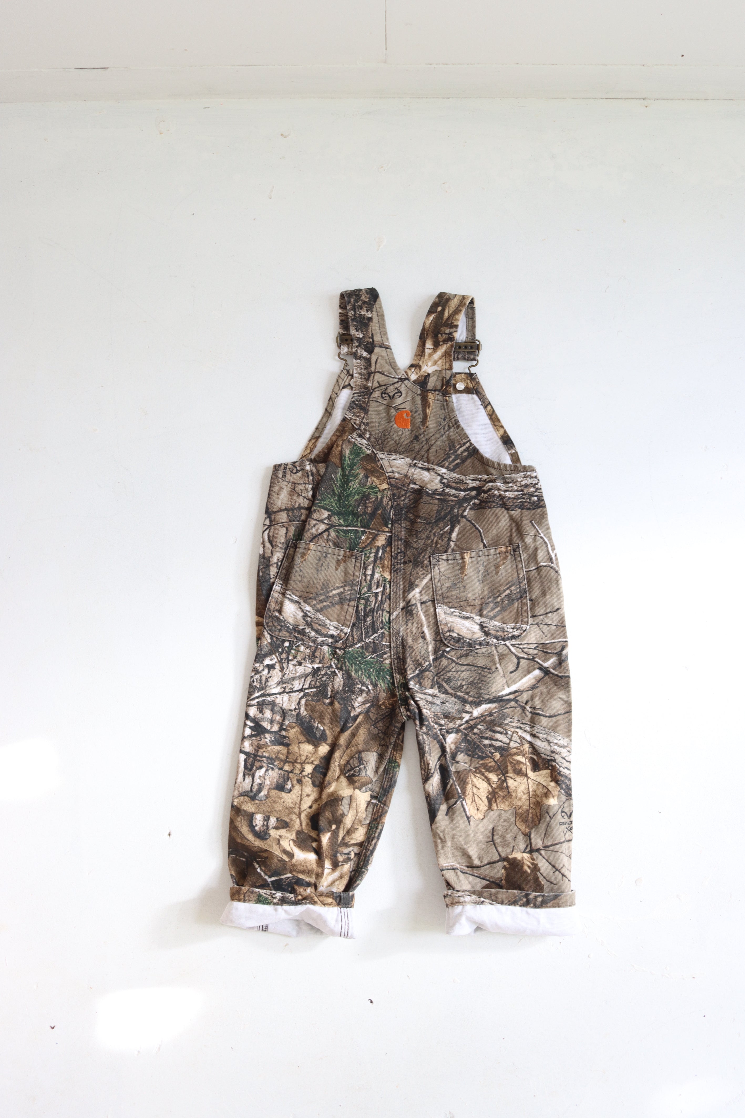 Carhartt realtree overalls - imported - size 2t