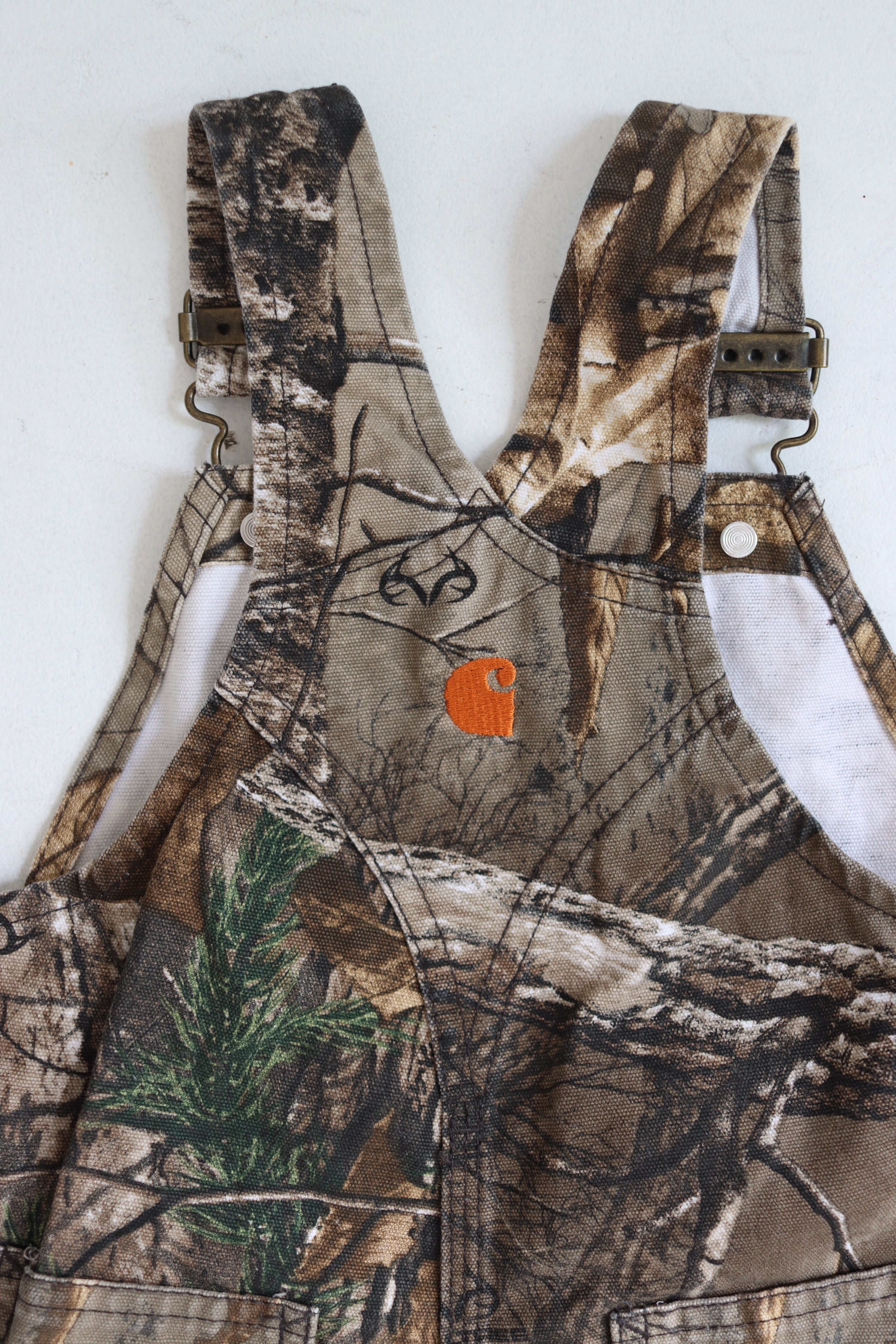 Carhartt realtree overalls - imported - size 2t