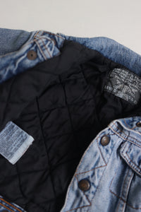 Vintage Levi's trucker jacket with padded dark lining - Size 12 months