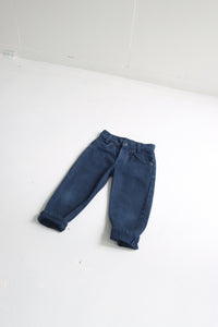 Vintage 1994 Levi's black 550 relaxed fit orange tab jeans - Size 4 years - made in USA