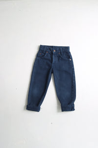 Vintage 1994 Levi's black 550 relaxed fit orange tab jeans - Size 4 years - made in USA