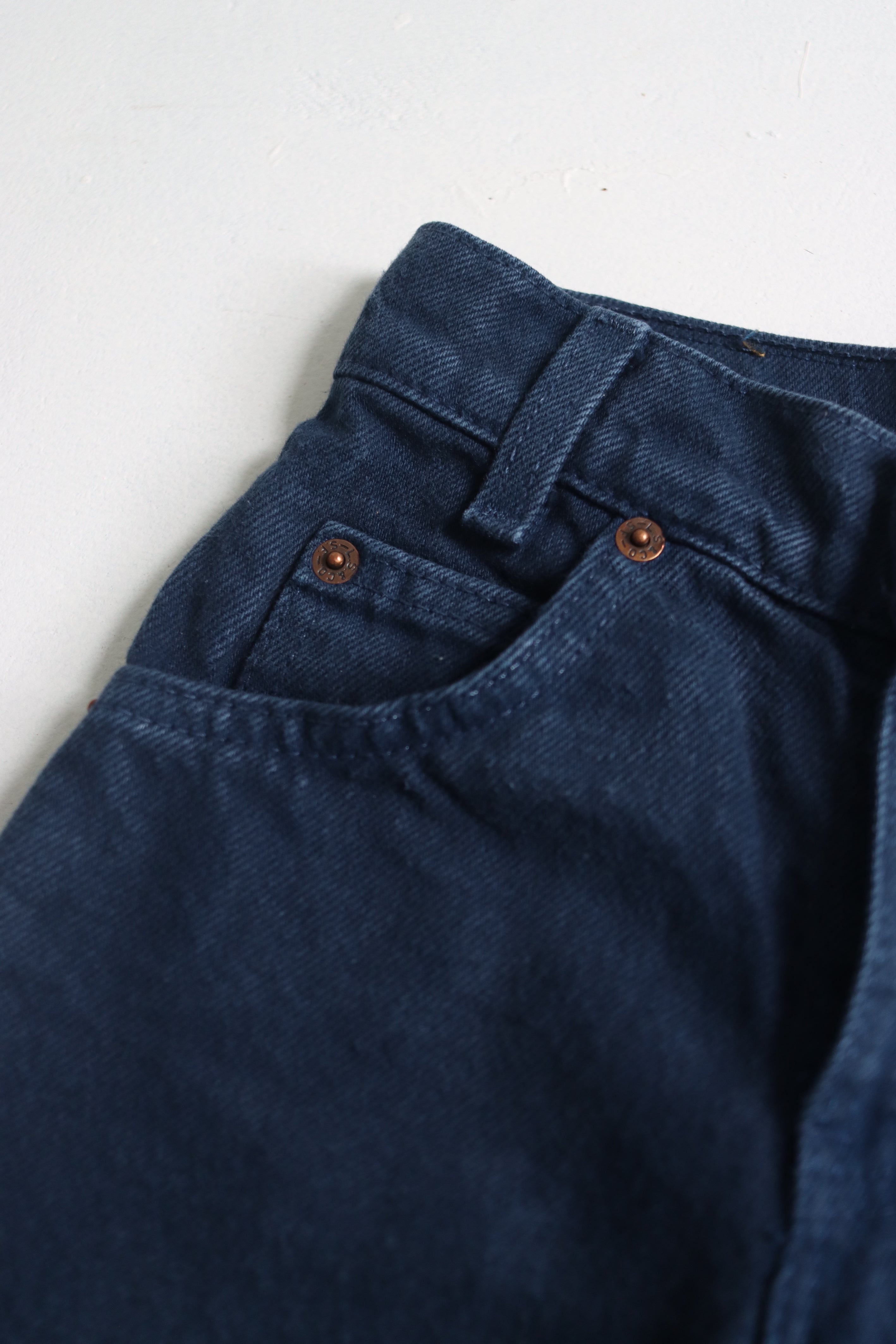 Vintage 1994 Levi's black 550 relaxed fit orange tab jeans - Size 4 years - made in USA