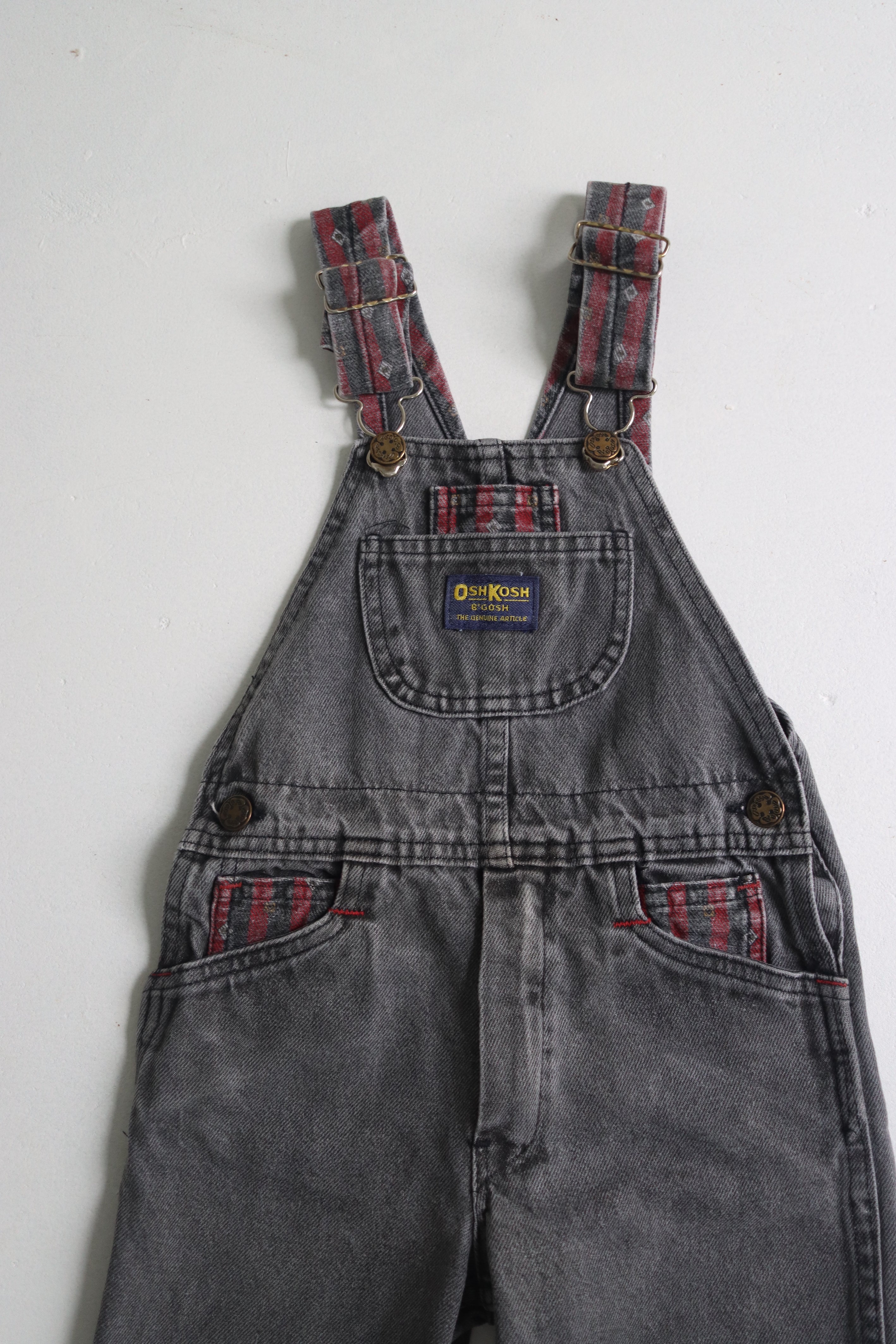 Vintage OshKosh overalls - Made in USA - Size 6 yrs
