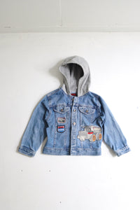 Vintage denim Tonka hooded jacket  - 24 months