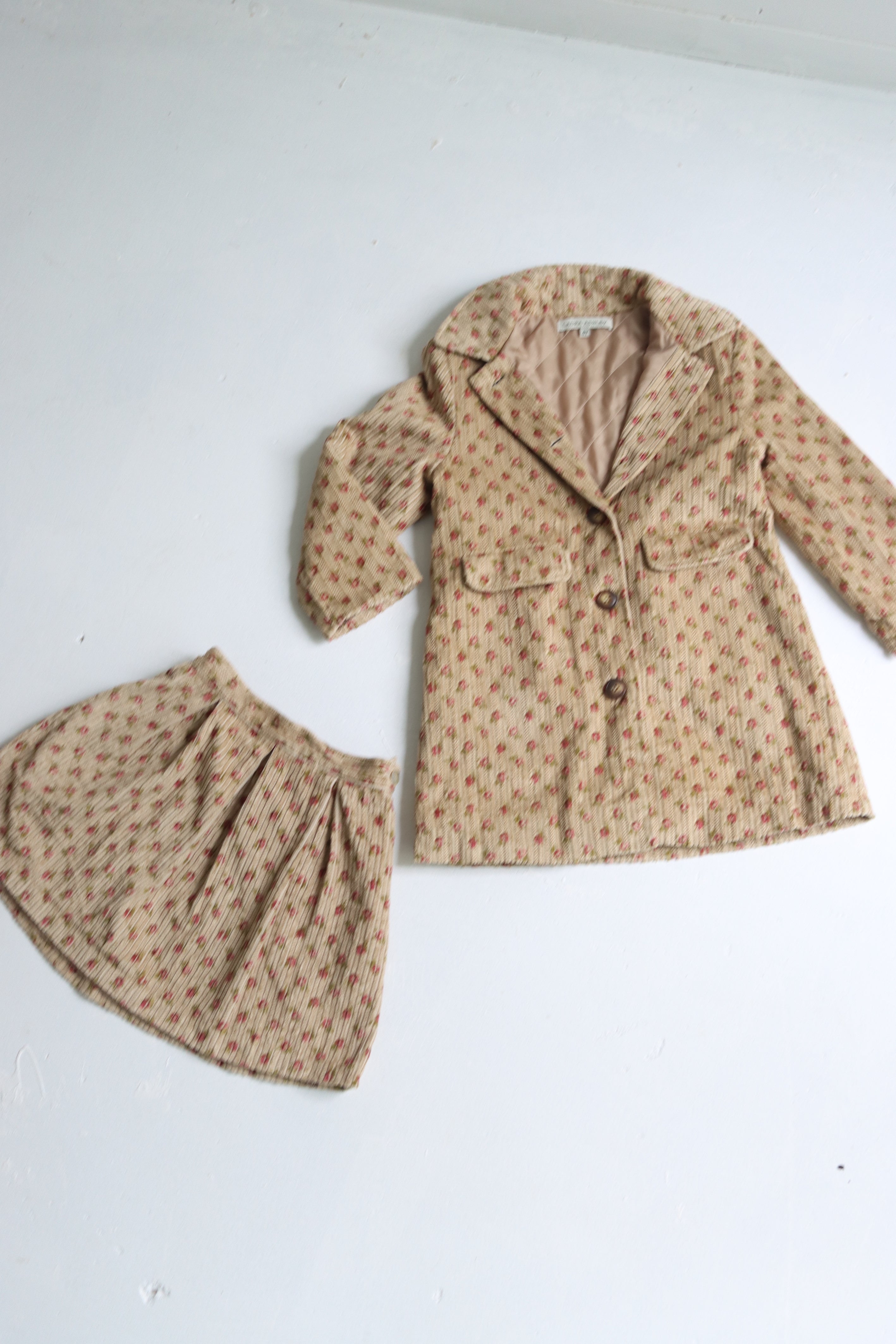 Vintage Laura Ashley outerwear ensemble- Size 4 years