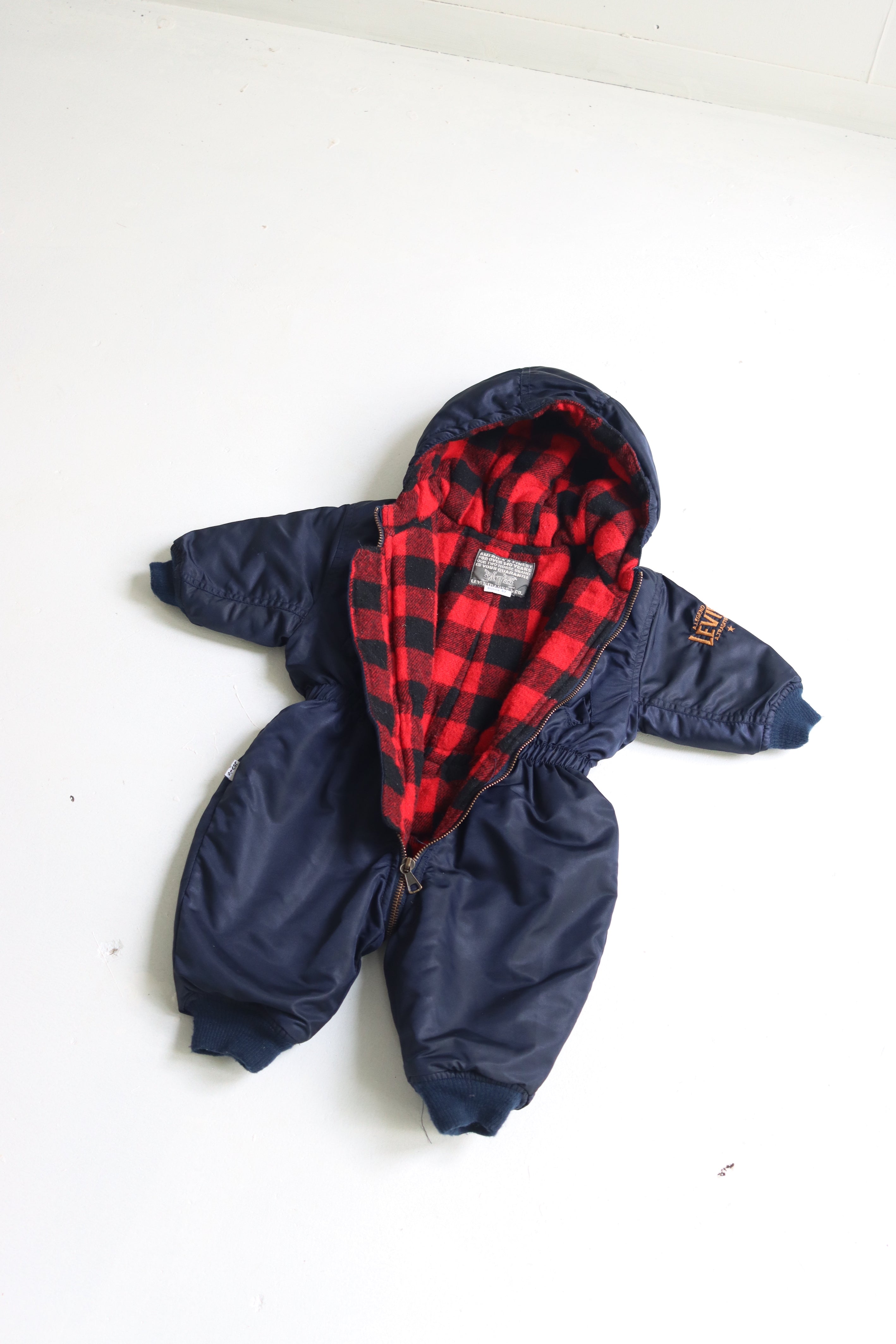 Vintage dark blue Levi's winter suit - Size new born - 3 months