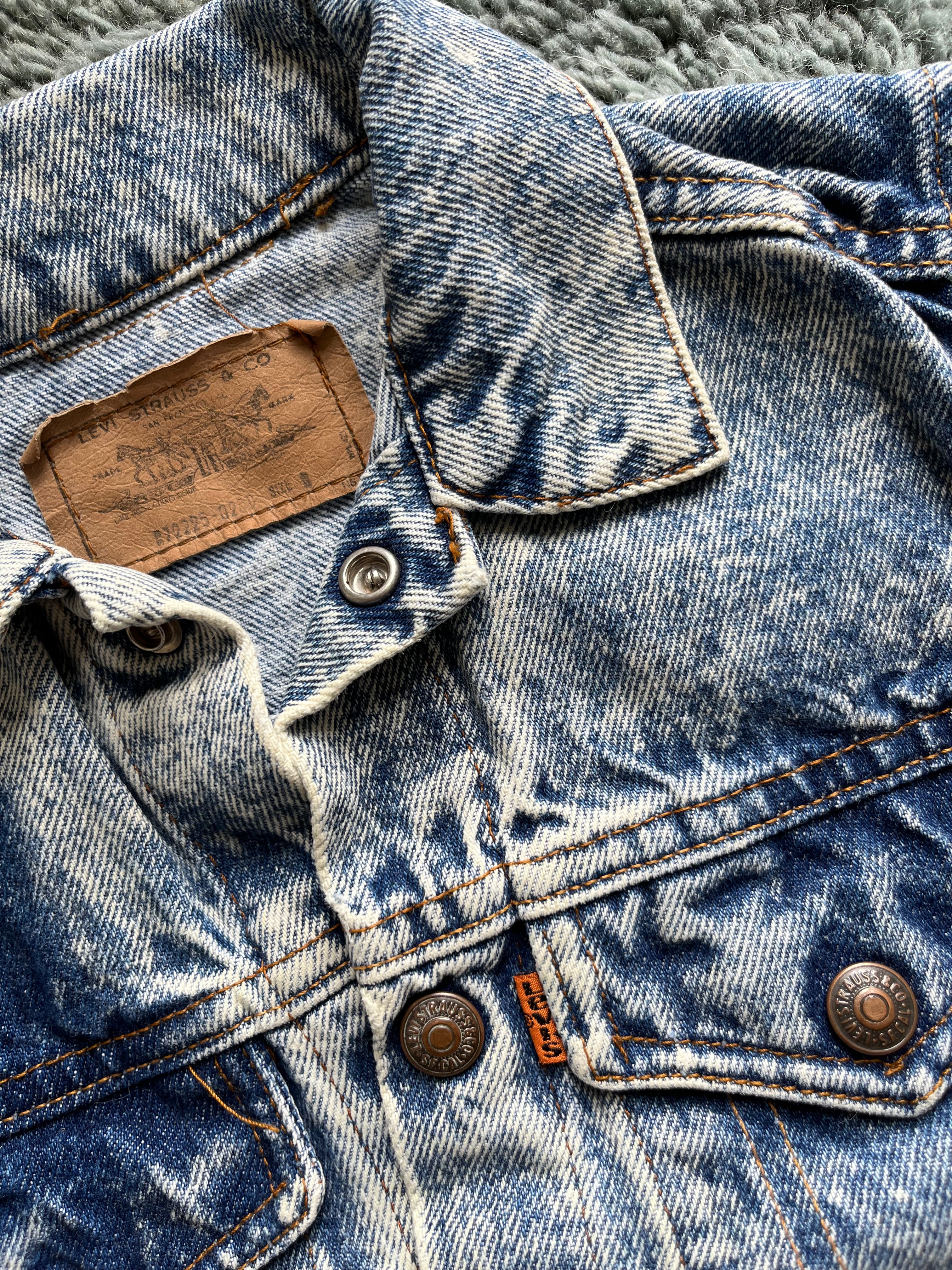 For Roos - Vintage Levi's trucker jacket - size 4/5 years