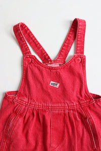 Vintage red Guess dress  - Size 3/4 years - made in USA