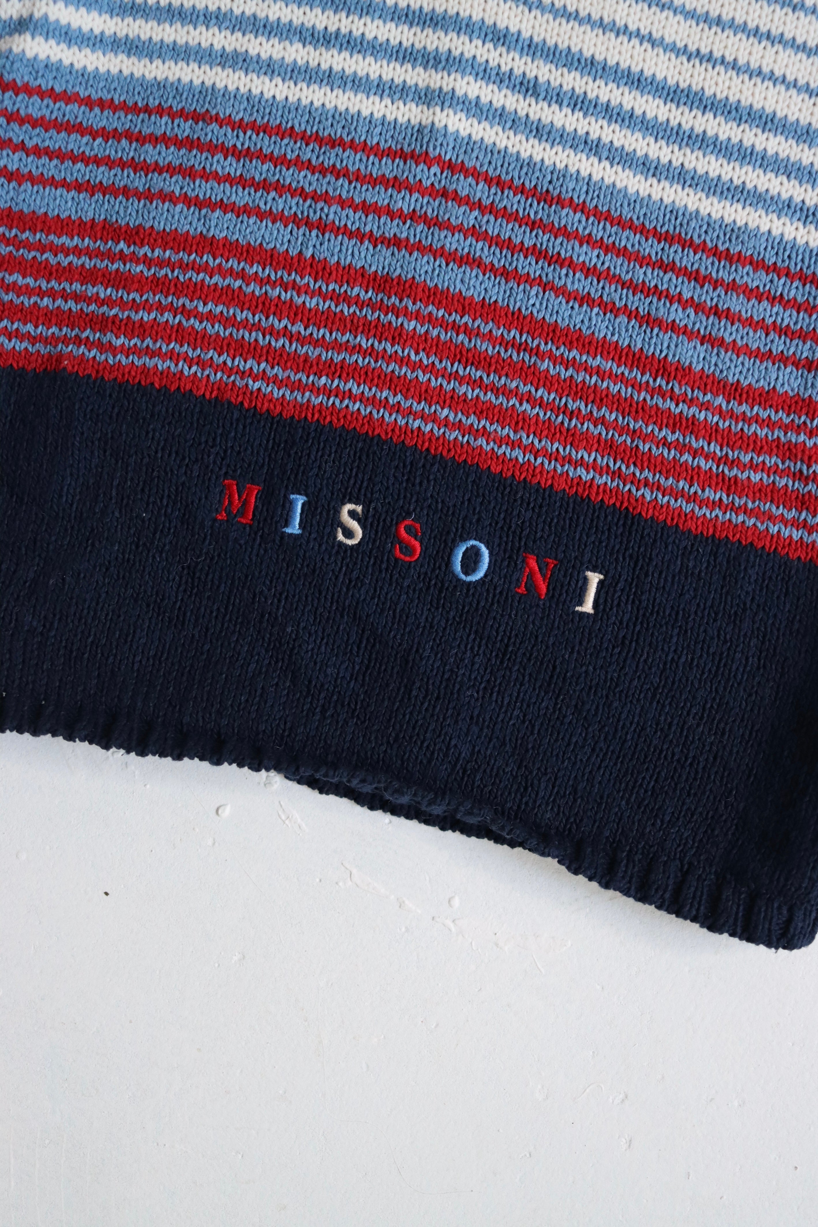 Vintage Missoni knit gilet - Size 4 years - made in Italy