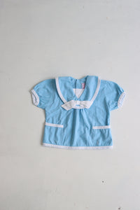 Vintage Yves Saint Laurent sailor top  - Size 12-24 months - made in France