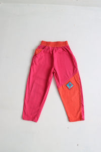 Vintagepink OshKosh pants with bird patch - Size 4 years - made in USA