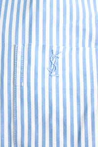 Vintage striped Yves Saint Laurent button up   - Size S/M/L - made in France