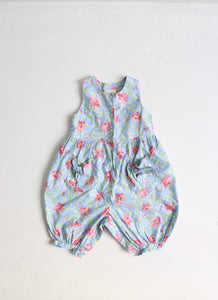 Vintage Laura Ashley floral jumpsuit - size 18 months