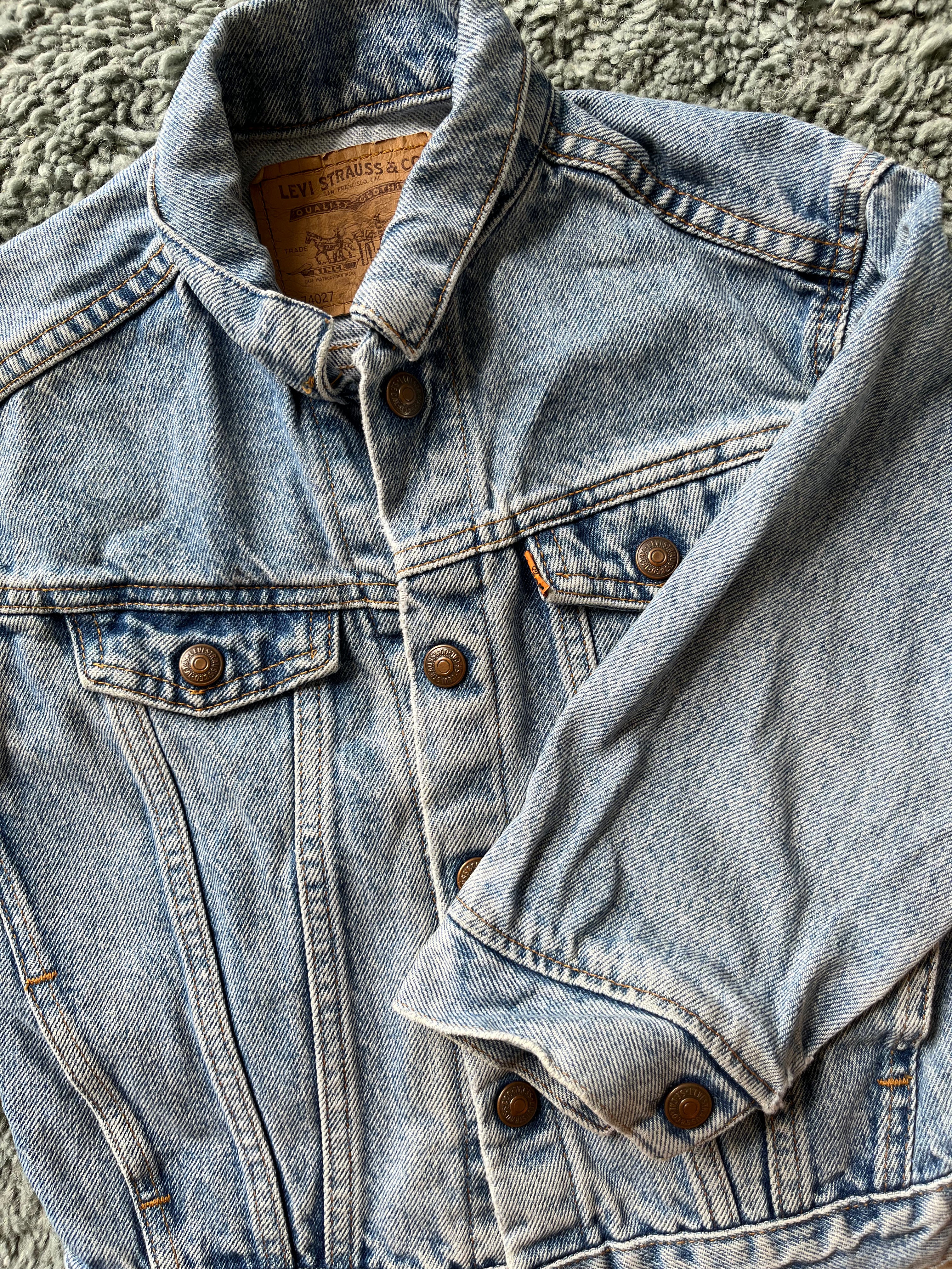 For Tessa - Vintage Levi's trucker jacket - size 6 years