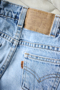 FOR AUCTION WINNER - Vintage Levi's orange tab 566 jeans - size 2-3 years - Made in Guatamala