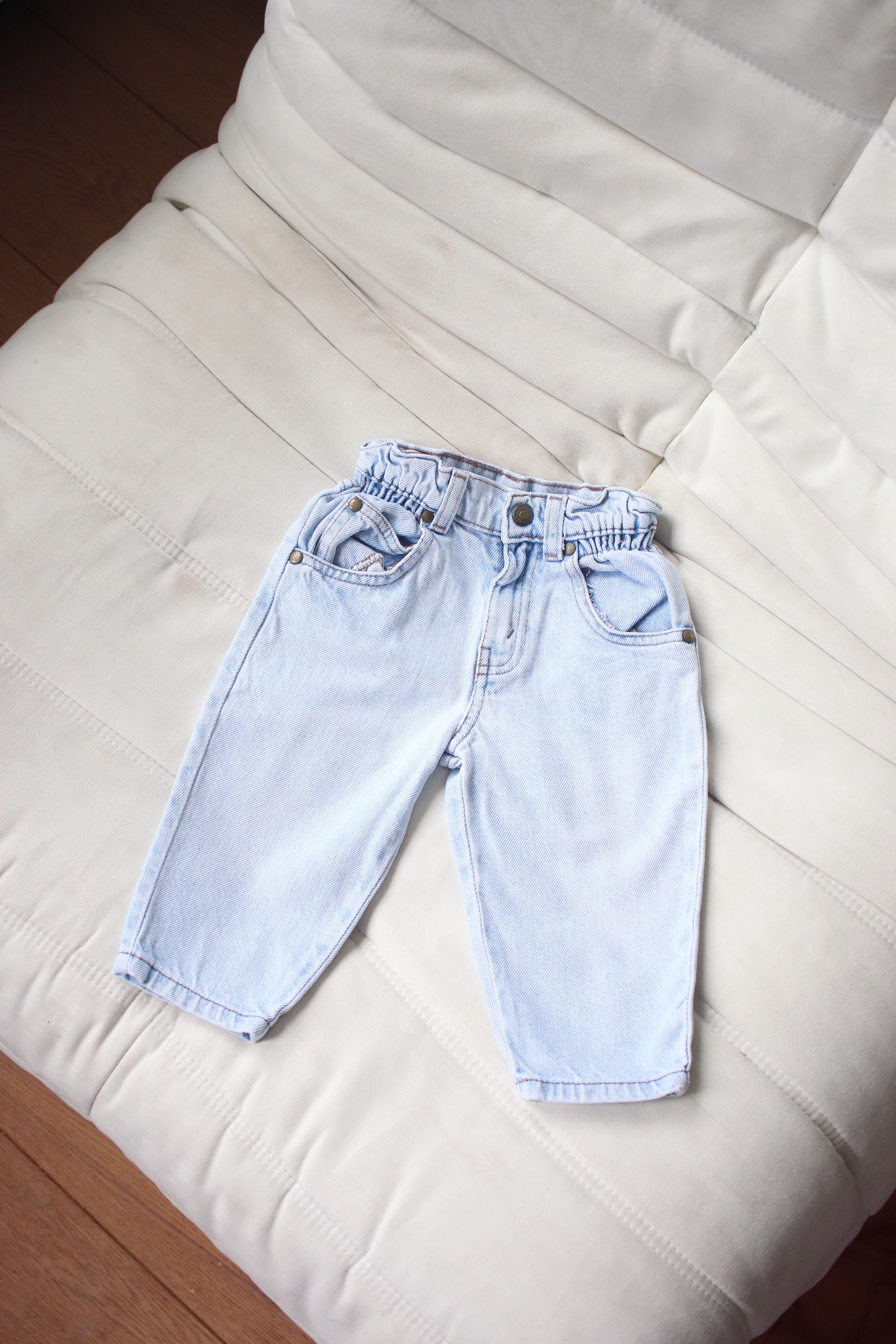 FOR AUCTION WINNER - Vintage Levi's pink tab jeans - size 12-18 months - Made in Guatamala