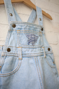 Vintage lightwash Guess overalls - size 6 months - made in USA