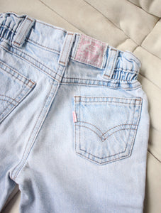 FOR AUCTION WINNER - Vintage Levi's pink tab jeans - size 12-18 months - Made in Guatamala