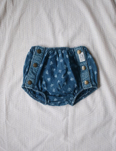 Vintage Guess floral diaper cover - size 3 months - made in USA