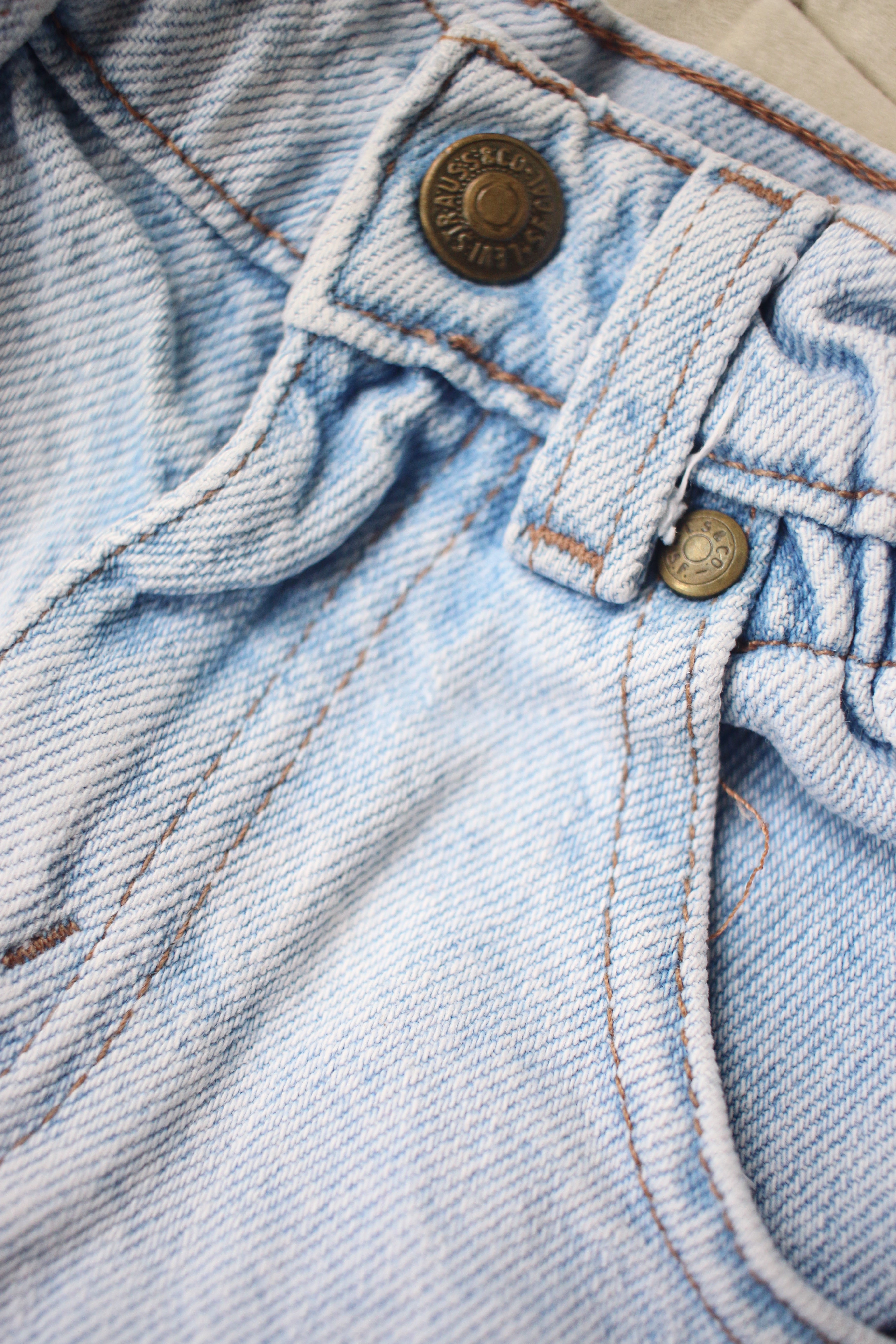 FOR AUCTION WINNER - Vintage Levi's pink tab jeans - size 12-18 months - Made in Guatamala