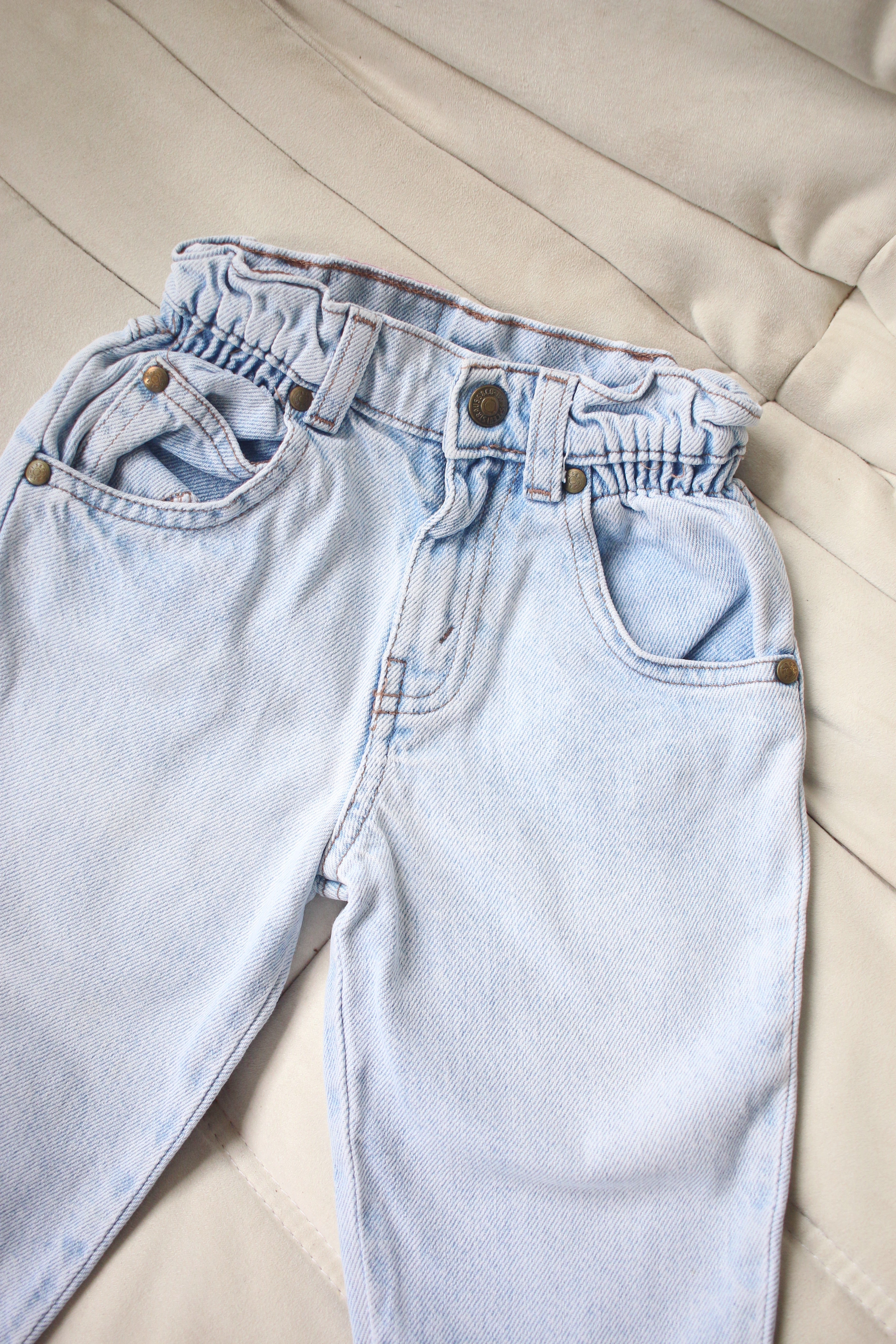 FOR AUCTION WINNER - Vintage Levi's pink tab jeans - size 12-18 months - Made in Guatamala