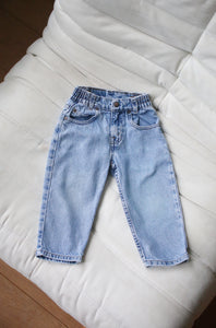 FOR AUCTION WINNER - Vintage Levi's orange tab 566 jeans - size 2-3 years - Made in Guatamala