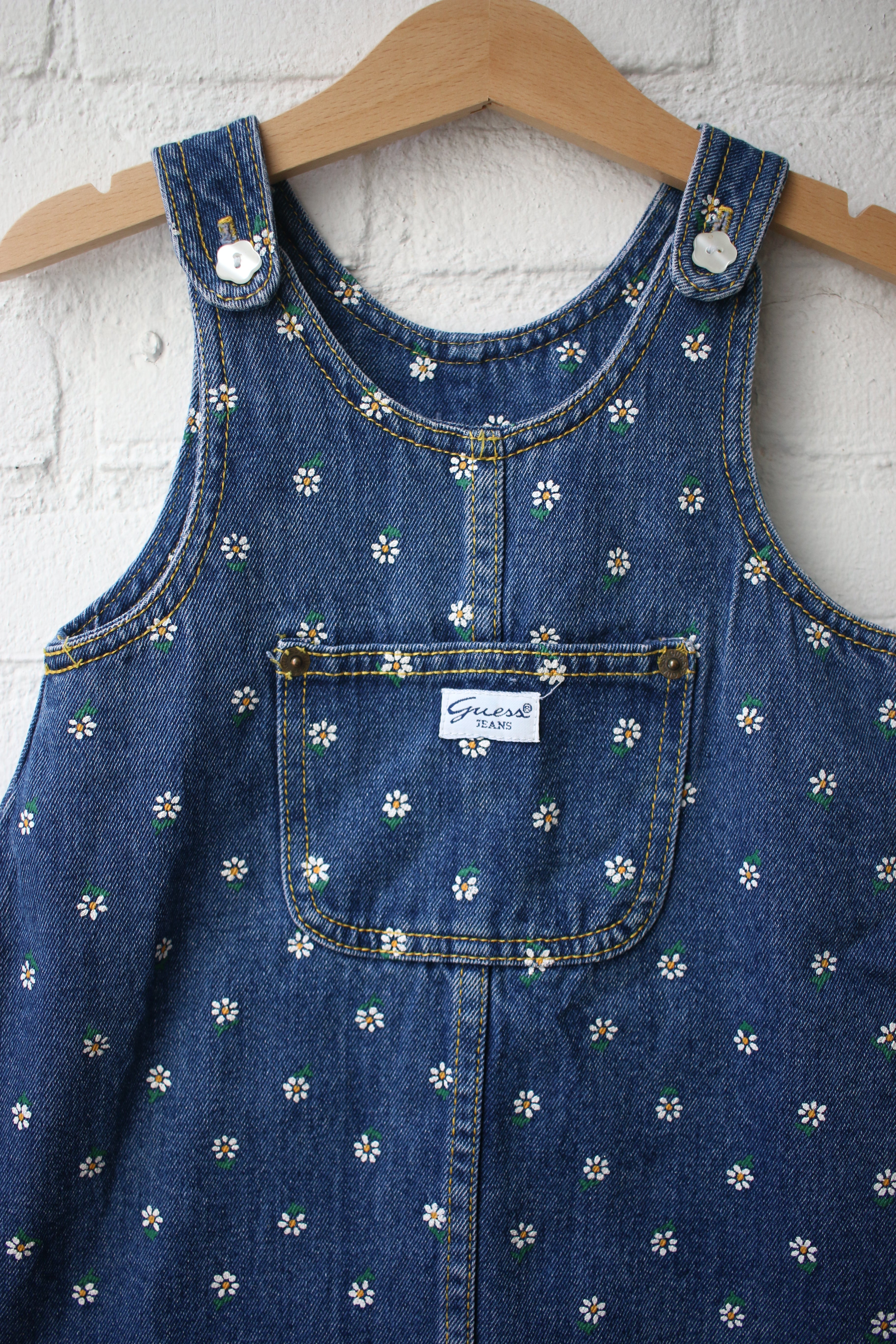 Vintage floral Guess jumper - size 24 months - Made in USA