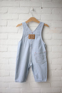 Vintage striped Levi's overalls - size 6 months