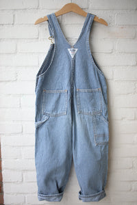 Vintage striped OshKosh overalls - size 4 years - made in Honduras