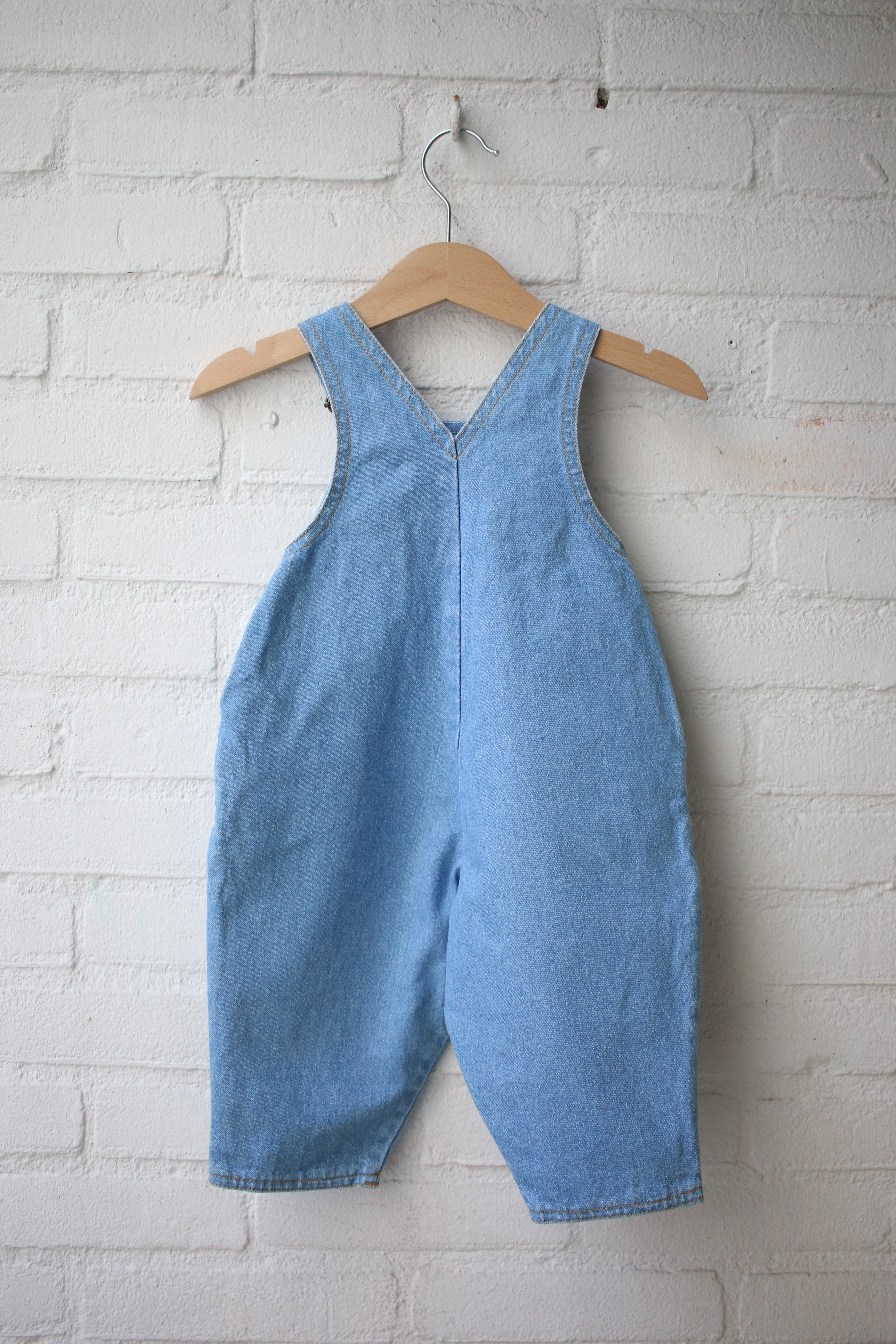 Vintage French overalls - size 6 months